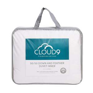 Duvet Inners: Cloud 9 50/50 Down & Feather Duvet Inner