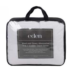 Eden Wool and Down Alternative 3 in 1 Combo Duvet Inner