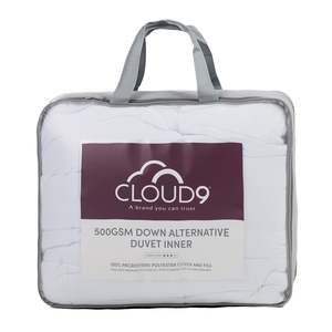 Duvet Inners: Cloud 9 500GSM Down Alternative Duvet Inner