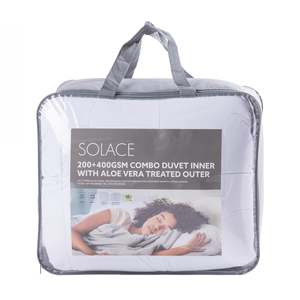 Solace Duvet Inner Aloe Vera 200 + 400gsm