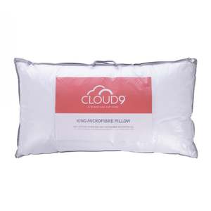 Pillows: Cloud 9 King Size Microfibre Pillow