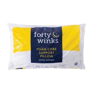 Pillows: Forty Winks Foam Core Support Pillow
