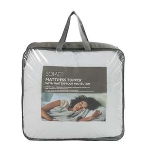 Solace Mattress Topper With Waterproof Protector