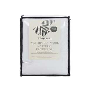 Mattress Pillow Protectors: Woolrest Waterproof Wool Mattress Protector