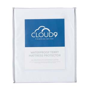 Mattress Pillow Protectors: Cloud 9 Waterproof Terry Mattress Protector
