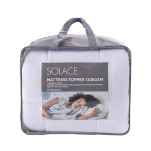 Solace Mattress Topper 1200gsm