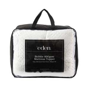 Mattress Toppers: Eden Bobble Mattress Topper 800gsm