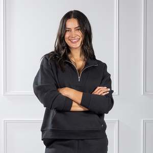 Simple & Sunday Lounge 1/4 Zip Sweatshirt