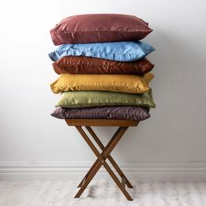 Pillowcases: Hometones Satin Pillowcases