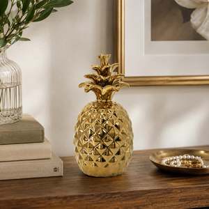 All Deals: Design Republique Pippa Pineapple Decor Piece Gold