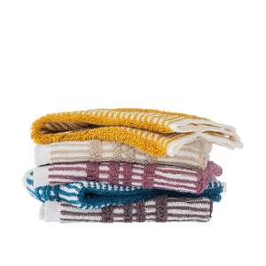 Fieldcrest Monisa Stripe Face Cloth 530gsm