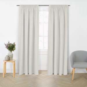 Curtains: Style Co. Luma Blockout Readymade Curtain Pair Linen