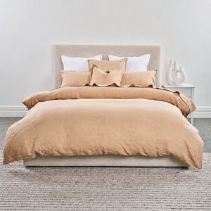 Duvet Covers: Ecoanthology 100% Linen Duvet Cover Set