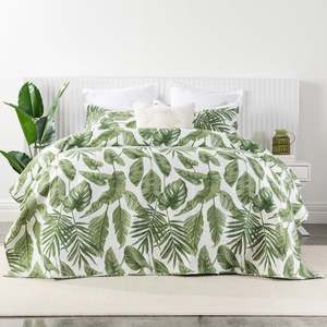 Coverlets: Home Co. Finn Microfibre Coverlet Set