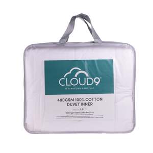 Duvet Inners: Cloud 9 400gsm 100% Cotton Duvet Inner