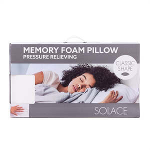 Solace Memory Foam Pillow Classic Shape