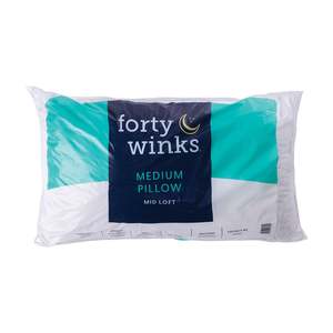 Pillows: Forty Winks Medium Pillow