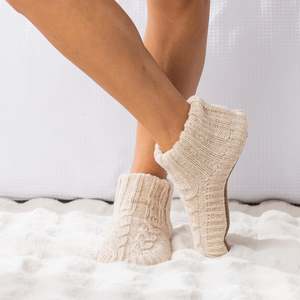 Slippers Bedsocks: Solace Knitted Slipper Boot