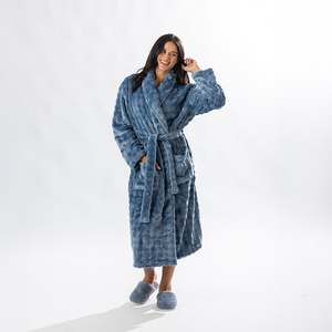 Solace Cody Texture 3/4 Length Bathrobe