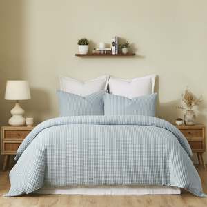 Bbb Me: Fieldcrest Chunky Waffle Cotton Duvet Cover Set