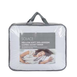 Solace Inner Mellow Soft 200+400gsm Combo Duvet Inner