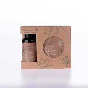 Pure Natures Olive Oil & Sweet Citrus Shower Gel & Scrub Set