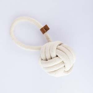 bb&b Pets Remi Chew Ball & Rope 30x12cm