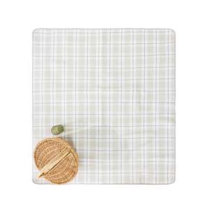 Latest Mailer: Outsidings Madi Stone Plaid Picnic Mat