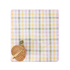 Latest Mailer: Outsidings Madi Sorbet Check Picnic Mat