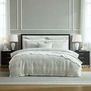 Duvet Covers: Private Collection Eternity Jacquard Duvet Cover Set