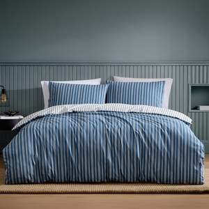Design Plus Soho Reversible Cotton Duvet Cover Set