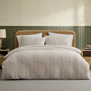 Duvet Covers: Design Republique Denver Matelasse Duvet Cover Set
