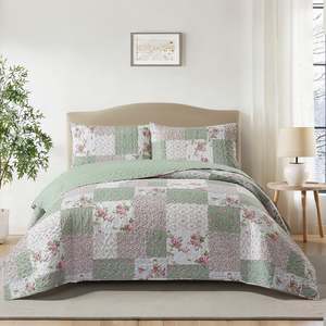 Home Co. Gemma Patchwork Coverlet Set