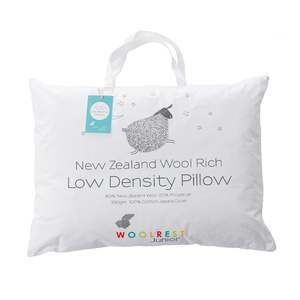 Woolrest Junior Wool Combo Pillow Low Density