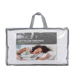 Solace Loft Pillow Twin Pack
