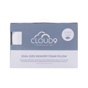 Cloud 9 Dual Side Memory Foam Pillow