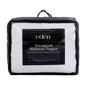 Mattress Toppers: Eden DreamLoft 900gsm Mattress Topper