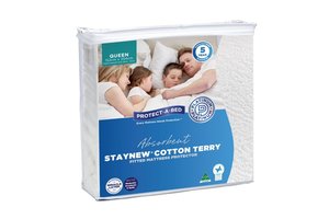 Products: StayNew Terry Cotton Mattress Protector - Bed Depot