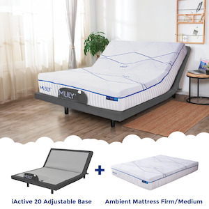 King Single Beds: iActive 20 + Ambient Mattress