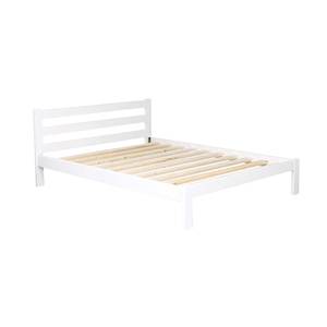Rock Bottom Price: Leo White Bed Frame