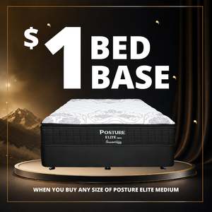 Single Beds: Posture Elite Medium (Promo)