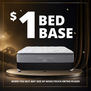 Single Beds: Wooltouch Ortho Plush (Promo)