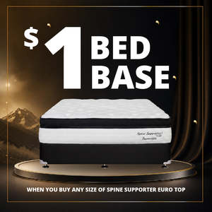 Single Beds: Spine Supporter Eurotop (Promo)