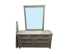 Santorini 7 Drawer Dresser & Mirror