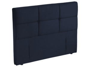 Bedroom Furniture: Melbourne Upholstered Headboard Black