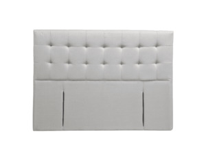 Sydney Upholstered Headboard Steel / Silver