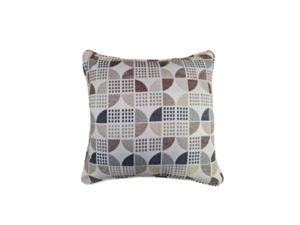 Bed and Bedroom: Cushion Dotted Semi-Circle