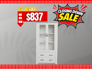Lounge and Living: Norway Display Cabinet