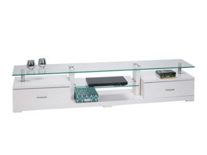 Living Room Furniture: Trend TV Unit / Entertainment Unit (2M) Black or White