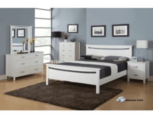 Bedroom Furniture: Anita 5 Piece Queen Bedroom Suite
